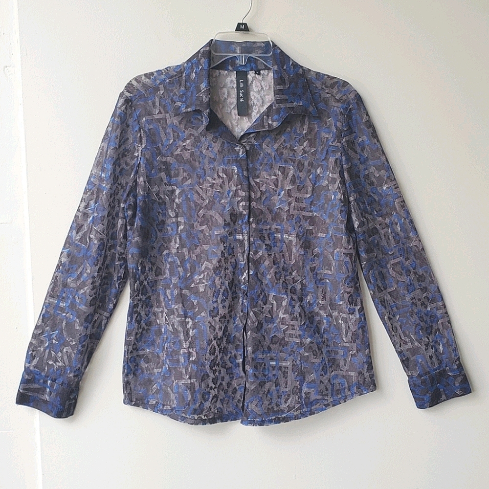 Lilli Sucre Button Down Blouse